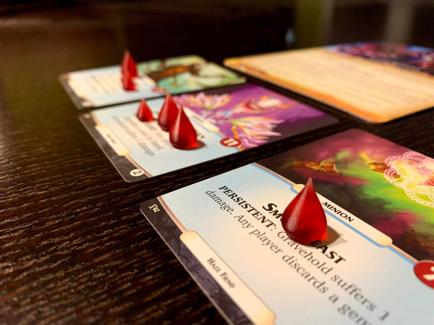 Aeon's End Health tokens (50 blood droplets)