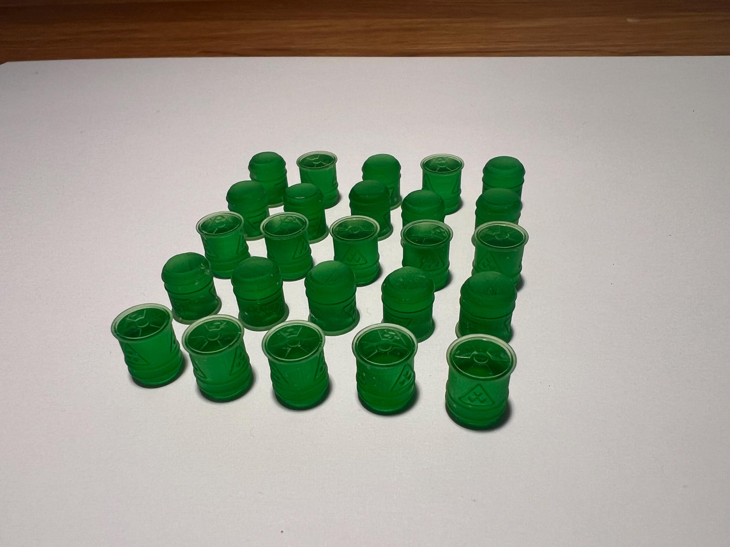 Nucleum uranium tokens - set of 25 deluxe board game upgrades