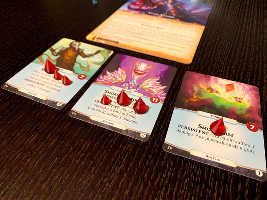 Aeon's End Health tokens (50 blood droplets)